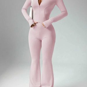 Long-Sleeved Fitness Suit
