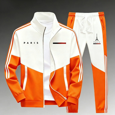 Casual Sportswear Cardigan Set - Image 3