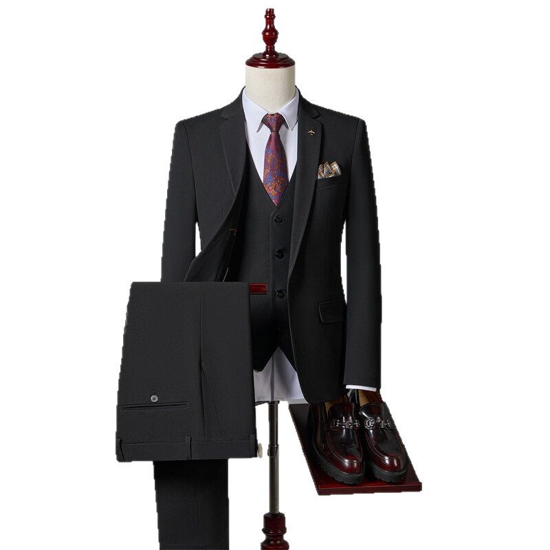 Mens Slim Fit Business Suit Set - Image 5
