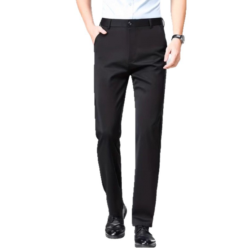 Mens Straight Leg Business Trousers - Image 5