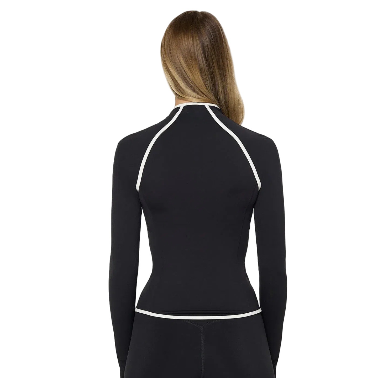Womens Yoga Jacket Set with Trousers and Bra - Image 3