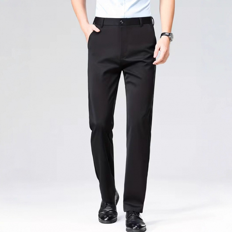 Mens Straight Leg Business Trousers - Image 4
