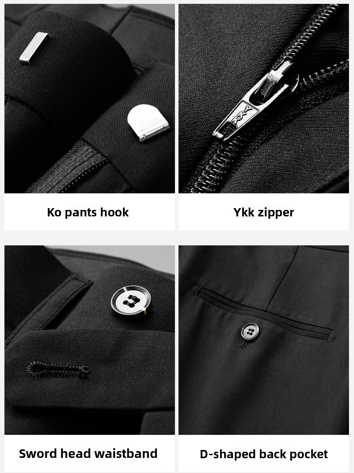 Mens Business Suit Jacket and Trousers - Image 4