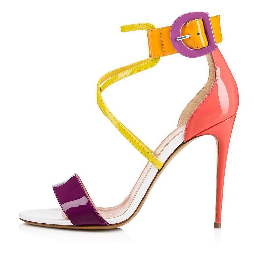 Handmade Colorful Sweet Prince Party Dress High Heels - Image 10