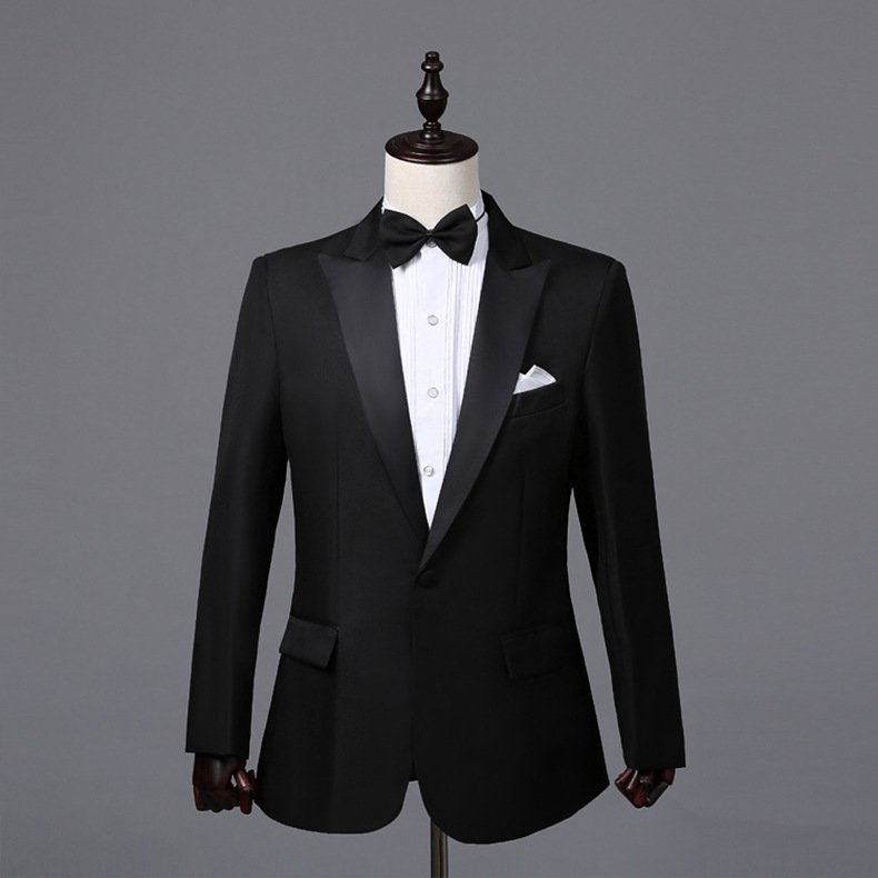 Mens Performance Suit with Bowtie