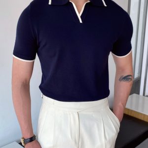 Mens Slim Fit Polo Shirt